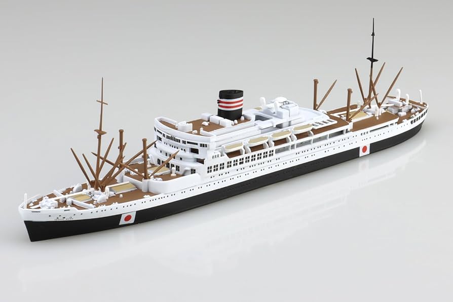 1/700 日本郵船対馬丸　完成品 Amazon | 青島文化教材社 1/700 ウォーターラインシリーズ No